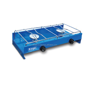 Hoặc-210 orgaz Bếp gas di động với Hai đầu đốt bề mặt thép bảo hành 2 năm cho sử dụng ngoài trời - Product Image 1