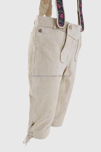Trachten traditionnel bavarois Oktoberfest maternité Lederhosen pour hommes grande taille Anti-rides daim Shorts brodé allemand - Product Image 5