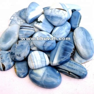 Lote de gemas naturales sueltas, cabujones de ópalo azul - Product Image 5