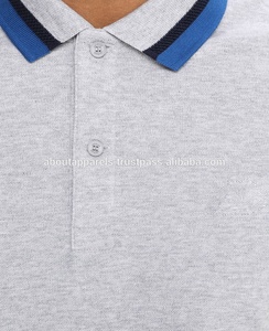 เสื้อโปโลแขนสั้นผ้าเจอร์ซีย์ระบายอากาศผ้าฝ้าย/โพลีเอสเตอร์ - Product Image 3