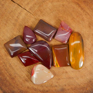 Venta al por Mayor de Cabujones de Jaspe Imperial de 50 Gramos, Cuarzo Natural de Calidad AA, Piedras Preciosas Sueltas de Australia para Joyería, Formas Variadas - Product Image 1