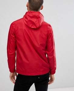 Offre Spéciale Mode Hommes Veste coupe-vent/demi-Fermeture Éclair En Nylon Élégant Veste Coupe-Vent Personnalisée - Product Image 5