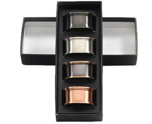 Servilletero de diseñador de metal para fiesta - Product Image 2