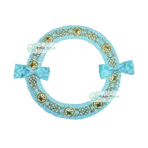 Collier de chaîne d'artisanat Regalia pour officiers d'artisanat maçonnique en métal avec technique de placage Badge à coudre Décoration en strass - Product Image 4