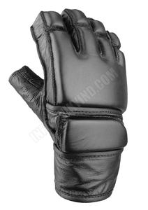 MMA-guantes de cuero de vaca personalizados para adultos/niños, guantes de medio dedo con Logo y etiqueta, mma - Product Image 3