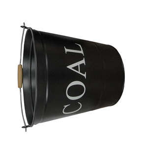 Seau à charbon en métal massif en fer utilisé à la maison Design à pointillés en relief Design décoratif classique indien élégant en métal - Product Image 4