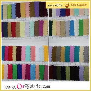 Crepé satinado con parte trasera de poliéster, tejido sólido de 58 pulgadas - Product Image 2