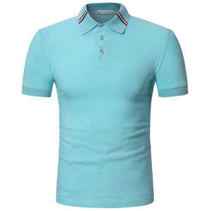 100 algodón para hombre Golf Polo en blanco bordado de alta calidad Camisas poliéster hombres cantidad personalizada cuello alto OEM Anti - Product Image 5