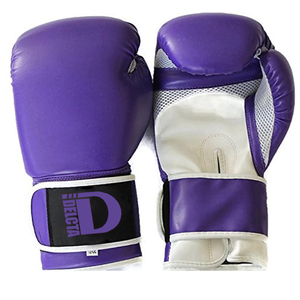 Gants de boxe de couleur violette,, pour entraînement, boxe, Muay thaï, vente en gros - Product Image 3