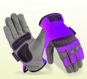 Mechanical Glove Leather Working Glove Leather Safety Glove - Product Image 2