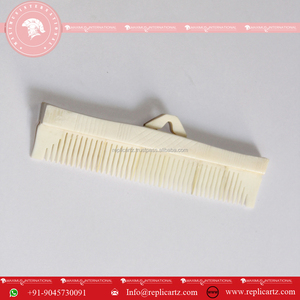 Luxury Handmade Bone Hair Comb Traditional Styling Tool Anti Static Wet Comb for Thin Hair <b>Beard</b> Grooming Natural Personal <b>Care</b> - Product Image 2
