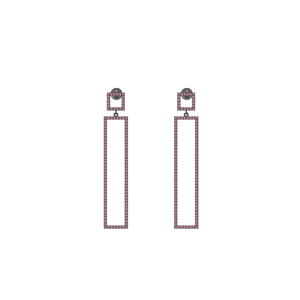 Gema de rubí de moda, nuevo diseño, barra hecha a mano de plata 925, joyería al por mayor - Product Image 1