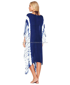 Ropa de playa de rayón para niña, caftán para playa, Poncho, caftán - Product Image 2