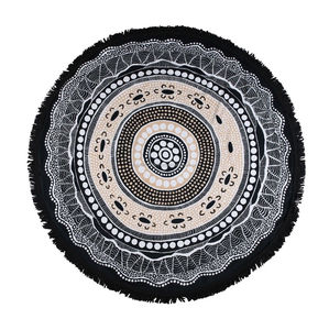 ผ้าขนหนูชายหาดทรงกลมจากตุรกีตรงจากโรงงาน Roundie Rbt คอลเลกชันผู้ขายที่ดีที่สุด - Product Image 1