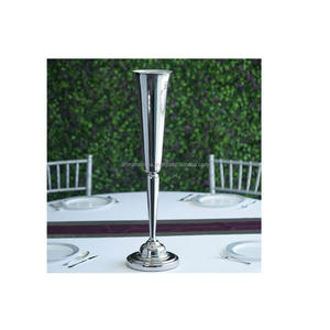 Tall Crystal <b>Vase</b> Metal Flower <b>Vase</b> For Wedding Decoration Metal Flower Pot New Style In Flower <b>Vase</b> New Style - Product Image 5