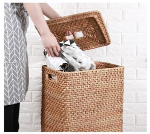 Cheapest <b>Hamper</b> Rattan Laundry <b>Basket</b> - Product Image 4