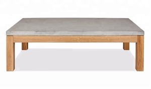 Mesa de comedor de hormigón de fibra de cemento, sofá de cemento, muebles de patio, muebles de hormigón ligeros, jardín al aire libre, decoración del hogar - Product Image 3