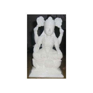 White Marble Laxmi Mata <b>Statue</b> - Product Image 1