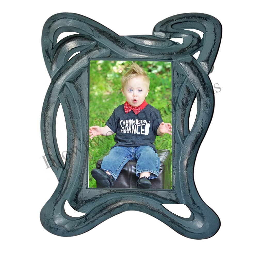 Black Dark Grey Antique