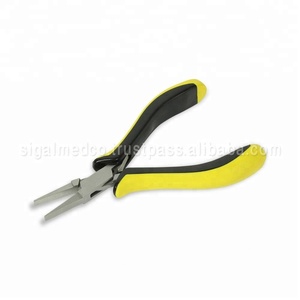 Professional Heavy-Duty Stainless Steel Chain <b>Nose</b> Pliers Blue Molded Grip Dull Finish Classic Beading Jewelers Tools Jewelry - Product Image 3