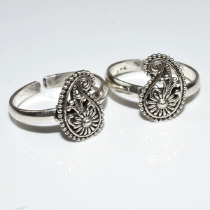 Anillo de Plata de Ley 925 con forma de Mango, joyería de plata - Product Image 2