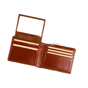 2025กระเป๋าสตางค์หนังของผู้ชายแบบบางยอดนิยมทำด้วยมือ - Product Image 1