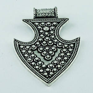 Pendentif Royal Beauté Oxydée en Argent Sterling 925 SOLIDE _ JOYAS - Product Image 1