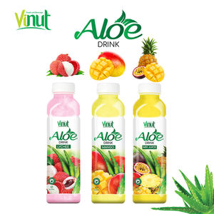 Boisson gazeuse originale à l'aloe vera avec pulpe, saveur d'aloe vera et de miel, rafraîchissante et nutritive, qualité supérieure, petite quantité minimale de commande - Product Image 1