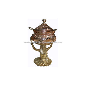 Equipo de Buffet de Lujo con Recipientes de Cobre Decorativos para Hoteles, Bodas, Restaurantes y Eventos - Product Image 2