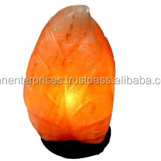 Découvrez la meilleure lampe au sel spéciale en forme de feuille de l'Himalaya de Sian Enterprises - Product Image 4