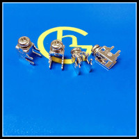 Borne à vis de borne PCB-12tab pour soudure borne à souder à languette PCB, borne d'alimentation en étamage, composant de carte terminale