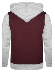 Sweat à capuche en polaire solide personnalisé de haute qualité pour hommes imprimé coton polyester vente en gros propre logo hiver OEM personnalisé coupe-vent - Product Image 3