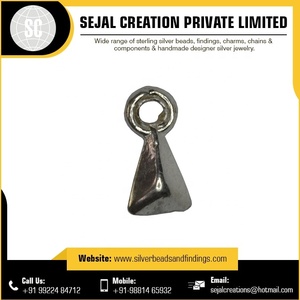 Abalorio de llave de Plata de Ley 925 al por mayor, los mejores colgantes y abalorios finos con patrón de números para colecciones de joyas - Product Image 5