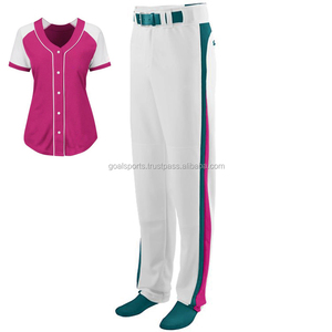 Ensemble de vêtements de sport respirants d'uniforme de maillot de baseball et de softball de haute qualité - Product Image 3