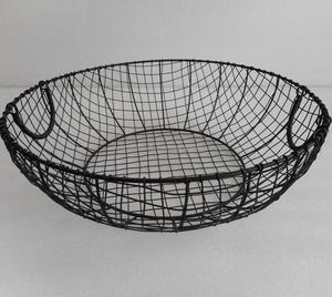 Fil de Fer rond Brillant Or Panier De Rangement - Product Image 6