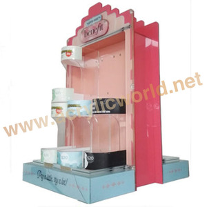 Hot Sale Customized Garment Display Stand <b>Rack</b> Plastic Adjustable Freestanding Light <b>Weight</b> Modern - Product Image 2