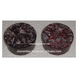 Beautiful Design Soapstone Jewellery Box, Stylish Jewelry Box - Product Image 1