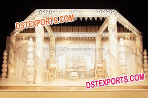 Mandap de mariage moderne en cristal, fabricant de Mandap de mariage, Mandap Jali en cristal, Pays-Bas - Product Image 6