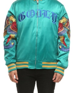 Chaqueta de satén personalizada de alta calidad, venta al por mayor, con diseños personalizados - Product Image 1