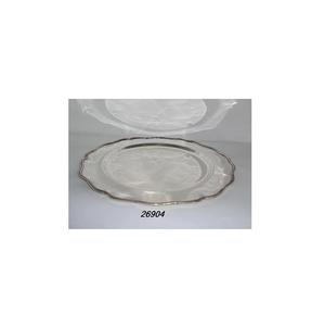 สินค้าใหม่มาใหม่แฮนด์เมดโลหะถาดเสิร์ฟทองเหลืองถาดกลม - Product Image 2