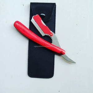 Maquinilla de afeitar en húmedo para Barbero, maquinilla de afeitar recta, a todo color, gran colección - Product Image 1