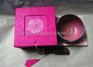 Nepal-Made <b>Gift</b> Sets Feng Shui Style Metal Singing Bowls Brass Bronze Sculptures Custom Logo Cast Techniques <b>Souvenirs</b> Buddhism - Product Image 3