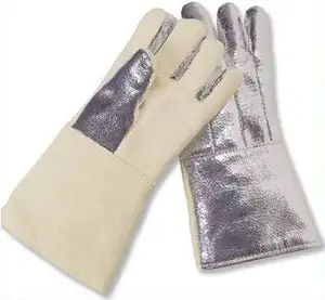 Premium Industrial Para Aramid Hand Protective Heavy Duty Fuego Resistente al calor Seguridad Protección Industrial Guantes de soldadura