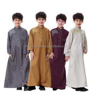 Al Dafah <b>Thobes</b> - White Premium Casual Thobe - Thawb - Cotton Blend Jubbah - Product Image 2
