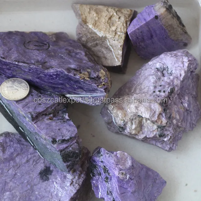 טבעי Charoite מחוספס למכירה סגול קריסטל אבנים