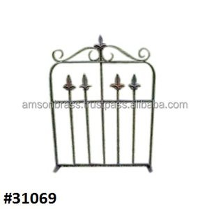 โครงบังตายืนโลหะสำหรับปีนเขาประดับผนังลายดอกไม้สำหรับสวนลานบ้าน - Product Image 6