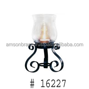 เชิงเทียนแก้วแบบด่างสำหรับตกแต่งเทศกาลคริสต์มาสเชิงเทียนแก้วโลหะ - Product Image 6