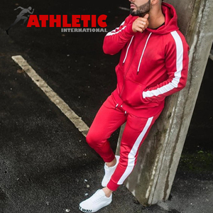 Dernière conception d'entraînement survêtements personnalisés pour hommes pas cher prix Gym Running personnalisé camouflage vêtements de fitness survêtements pour hommes avec fermeture éclair - Product Image 5