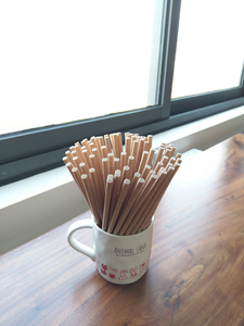 Pailles à boire en verre de cristal organique Option d'accessoires de bar sûrs et durables pour les restaurants - Product Image 4