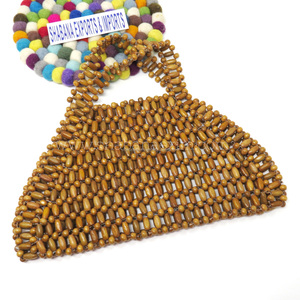 กระเป๋าถือขนาดเล็กสำหรับผู้หญิงกระเป๋าลูกปัดทำด้วยมือออกแบบได้ตามต้องการ - Product Image 2